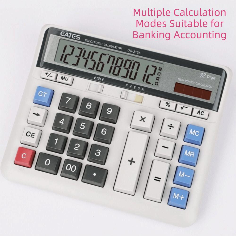 Large Display Desktop Calculator Big Buttons Office Calculator Accounting Calculator  For Office
