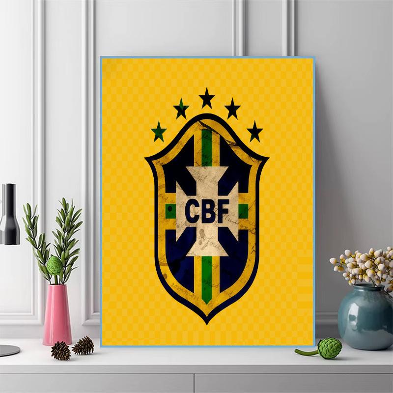 CBF Brasil Pattern 3pcs 100% Round Full Drill 5D DIY Diamond Painting Embroidery Cross Stitch Rhinestone Décor
