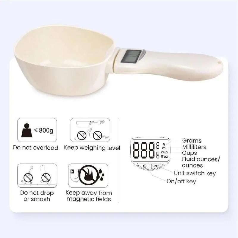 Scale Weighing Spoon Kitchen Scale Electronic Measuring Spoon G Coffee Powder Scale Baking Scale Electronic Measuring