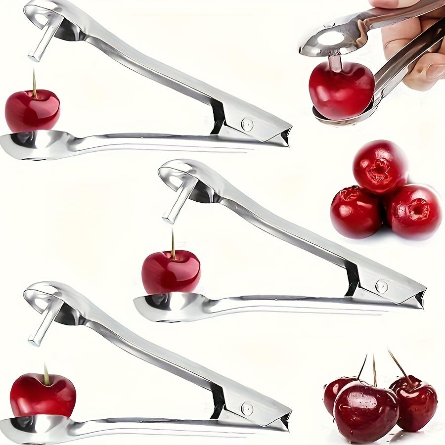 [Odolný odpeckovač třešní] Odolný nerezový odpeckovač třešní | Snadno použitelný odpeckovač ovoce - Kuchyňský gadget pro všechna roční období