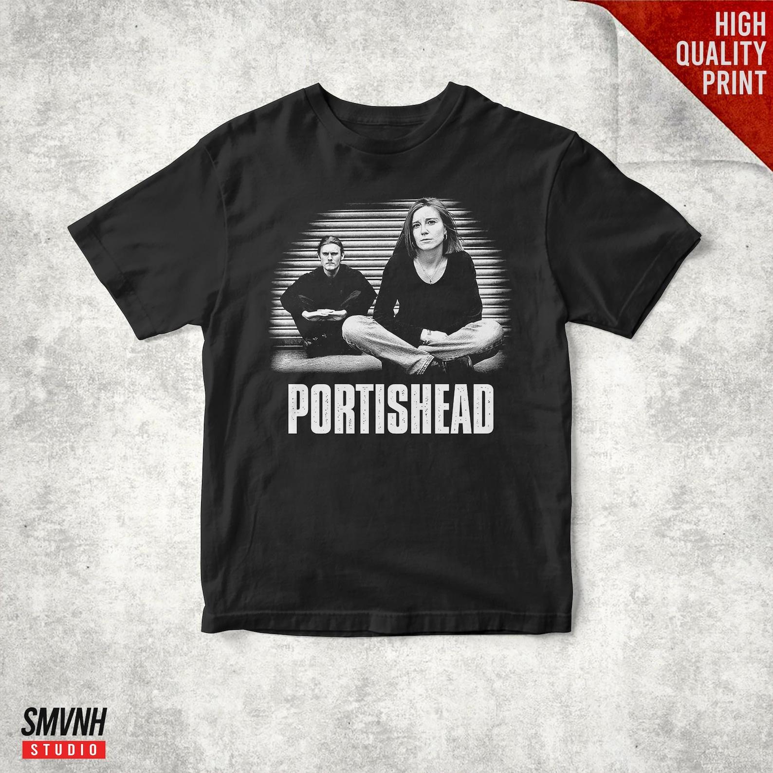 Portishead Trip Hop Band T shirt, 90s Alternative Music Tee S