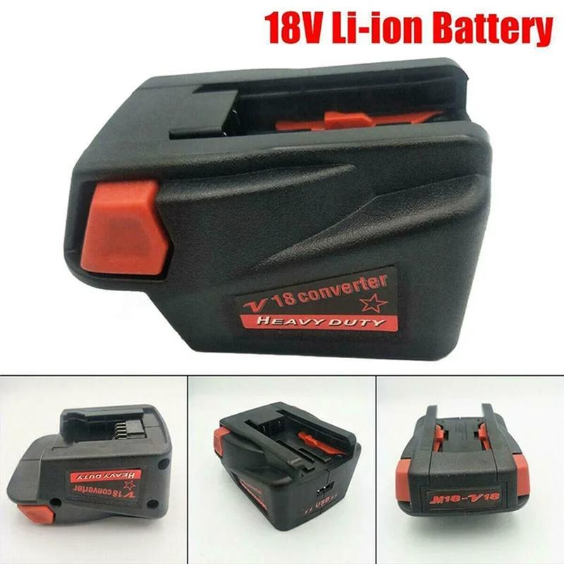A84X-M18V18 Battery Adapter Converter For 18V Lithium- Battery To V18 18V NI-CD Battery Conversion Device