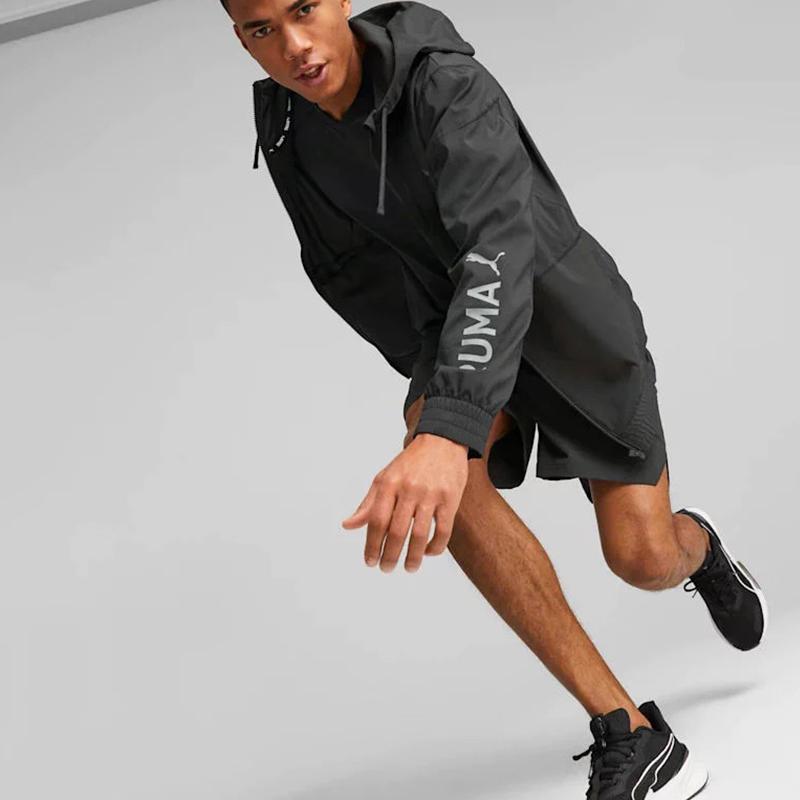 Puma Men' Jacket Black Fit Woven Jacket 522128 51