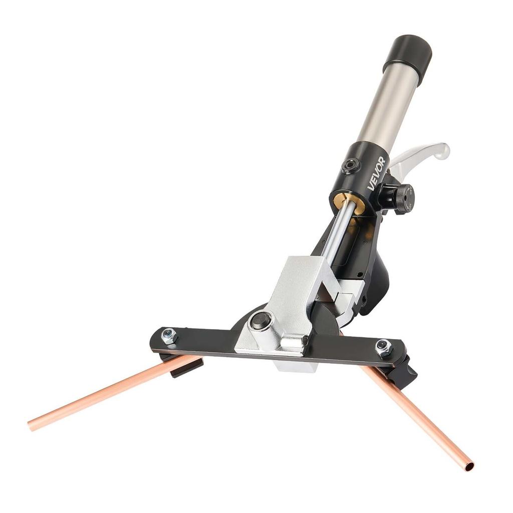 Hydraulic Tubing Bender Kit, 6 mm to 22 mm, Copper Tube Pipe Bender, Forward/Reverse HVAC Bending Tool Set, with 7 Aluminium Alloy Dies, for HVAC Air