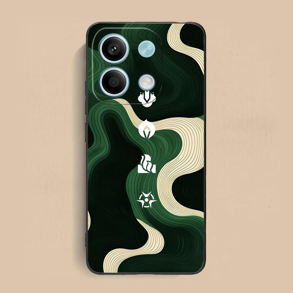 Valo Viper Phone Case for Xiaomi Redmi Note 14 13 12 11 S Pro Plus 4G 5G Soft TPU Shockproof Cover
