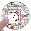 105 Neue selbstironische Bär Cartoon Graffiti Aufkleber Dekorieren Kühlschrank Skateboard DIY Personalisierte Aufkleber