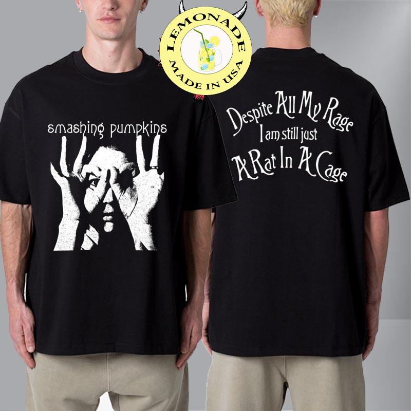 Smashing Pumpkins Despite All My Rage Pumpkins Halloween 2025 Unisex  Unisex T-Shirt L