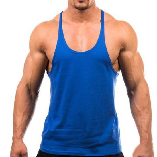 Kamizelka Fitness z Okrągłym Dekoltem, Jednolity Kolor, Oddychająca, Bez Rękawów, Luźny T-shirt, Odzież do Kulturystyki, Streetwear