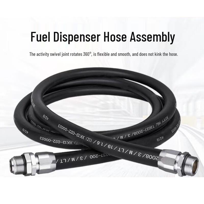 Fuel Dispenser Oil Hose Assembly with Swivel Ends