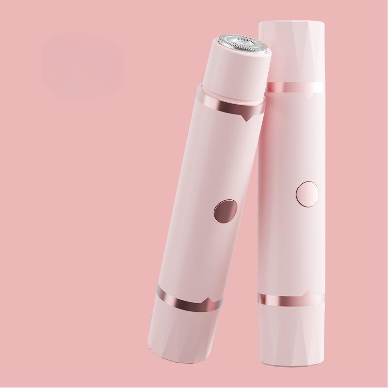 

1Pc Electric Hair Remover, Women s Double-head Shaver, Full Body Private Parts Pubic Hair Trimmer, Shaving Hair Remover, Portable