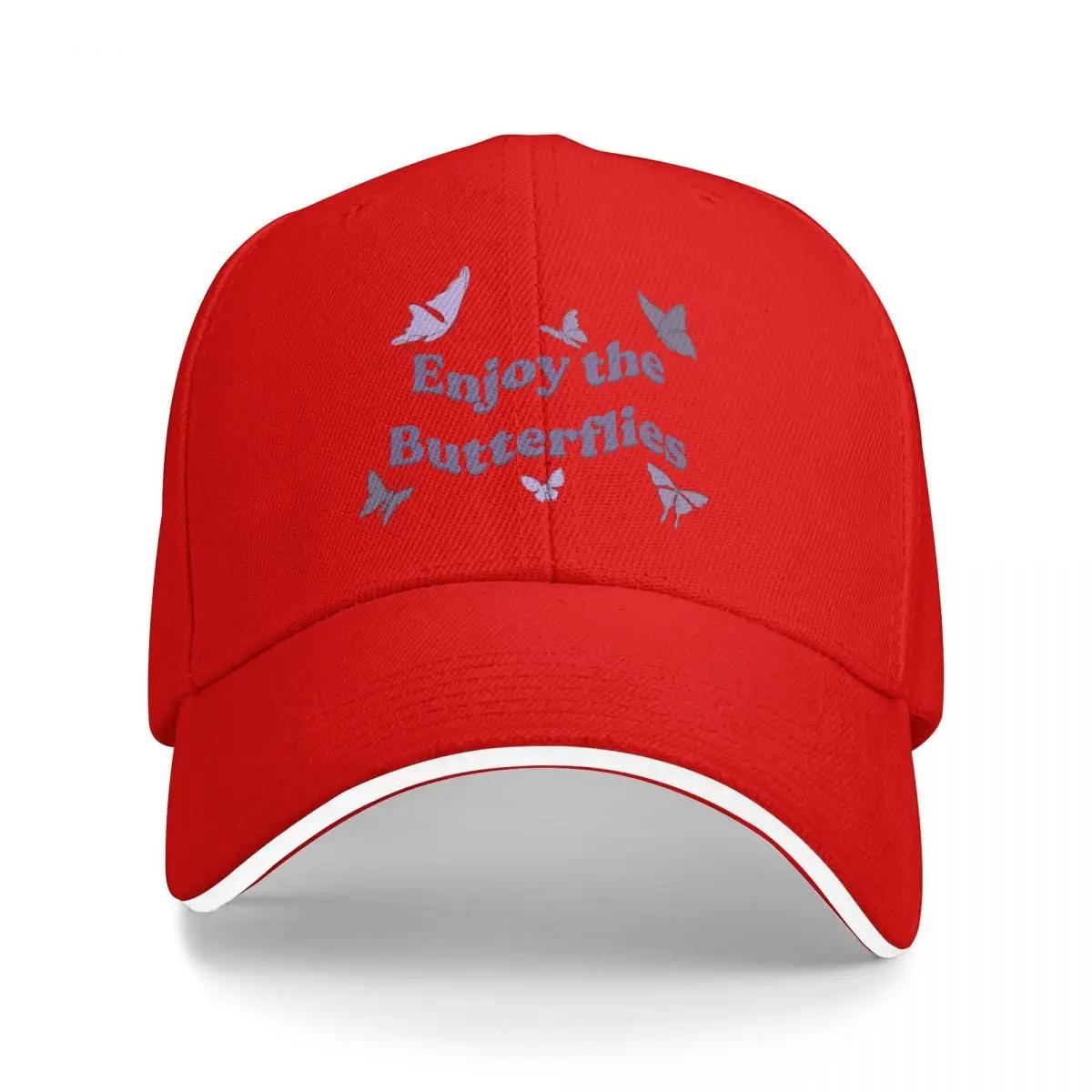 

Daniel Riccardo enjoy the butterflies print Baseball Cap winter hats for Unisex Brand Man cap Thermal Visor Unisex Caps Women s