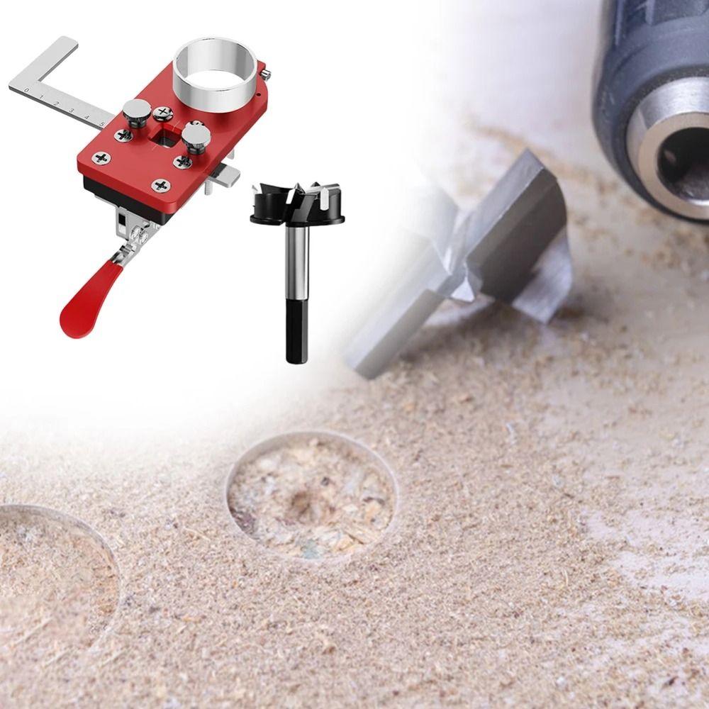 Accurate Positioning Tool Hinge Hole Opener Concealed Hinge Drilling Locator  Woodworking Projects