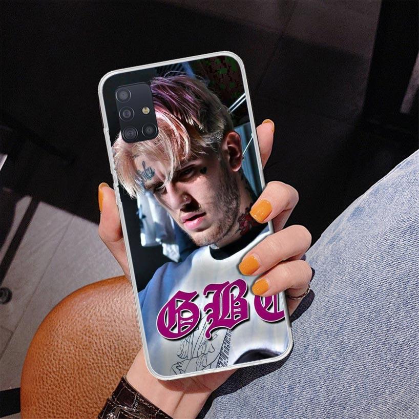 Lil Peep Singer Phone Case For Samsung Galaxy A52 A32 A22 A12 A51 A31 A50S A30S A20S A10S Note 20 Ultra 10 Plus S10 A72 A71 Gala
