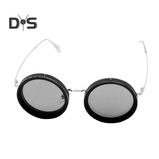 Ochelari polarizați rotunzi cu lentile cu filtru ND 1-9 viteze Ochelari de soare cu nuanță reglabilă Protecție UV Bărbați Pescuit pe plajă Conducere Ochelari de ciclism Ochelari