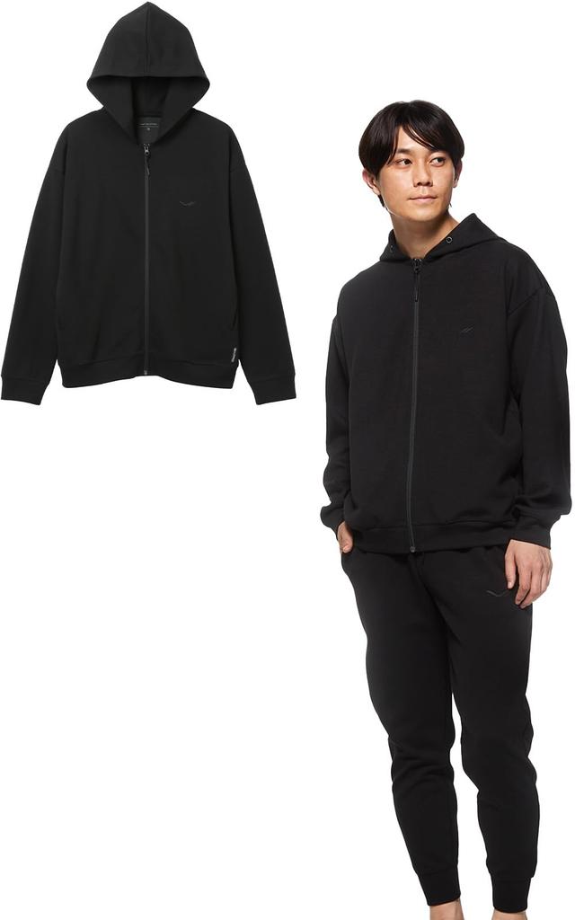 Store Sixpad Recovery Recovery Wear Limited Set MTG General Medical Device Fatigue Recovery Blood Circulation Promotion Roomwear Zip Hoodie [SIXPAD]