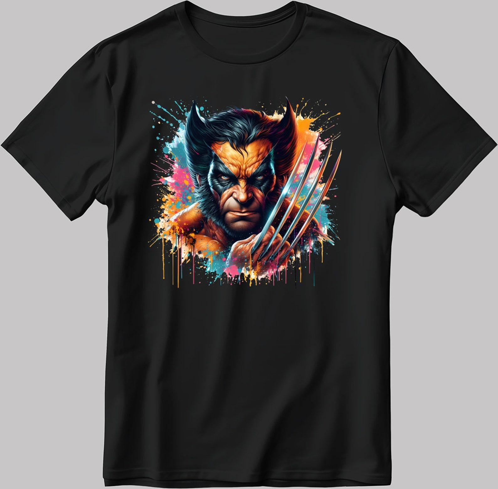 Wolverine T-Shirt, X-Men Graphic Tee F571 3XL