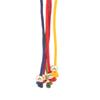Unique and Stylish Knitting Hand String Lightweight Wristband Colorful Knitting Bracelet with Delicate Pendant for Women
