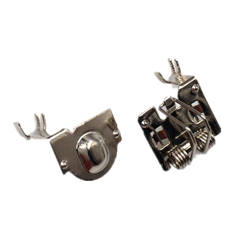 2Pieces Battery Contact Spring Battery Terminals Spring for Game Boy GB for GBA GBC GBP System Game Console Replacement
