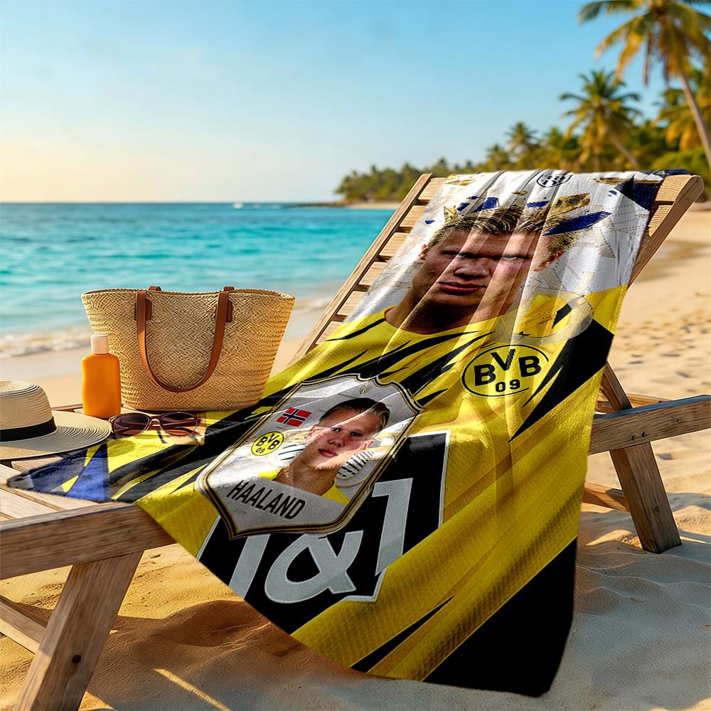 Haaland Beach Towel Super Soft & Absorbent Comfortable Lightweight