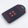 Soft Silicone Protective Case for Renault Koleos, Fengjing, Fenglang, and Megane Card Keys - Old Models