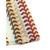 VEZFAA Women's Fashion Casual Colour Block Print Summer Spring Sleeveless Skirt Suits