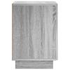 Nightstand 2 pcs. Sonoma Grey 33.5 x 34.5 x 50 cm Engineered Wood