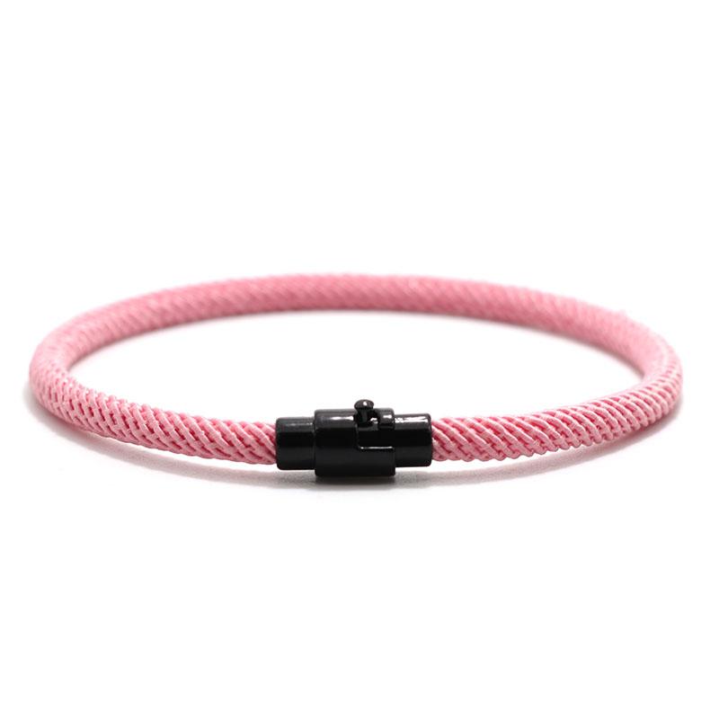 Noter Stilvolles Herrenarmband Mit Einem Grad 4mm Seil Mehrfarbig Mehrere Größen Wählbar Geflochtenes Gewebe Freund Armband Handgelenk Zubehör