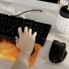 Silicone Keyboard Wrist Rest Pad Mold Wrist Support Resin Mold Rectangle Epoxy Casting Mold for DIY Crafts Home Decors