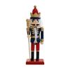 Wooden Christmas Nutcracker Traditional Classic Decoration Christmas Ornament for Kids Gifts Home Centerpiece Parties Table