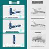 Portable Foldable Multi-Hole Clothes Hanger for Travel and Business Trips
