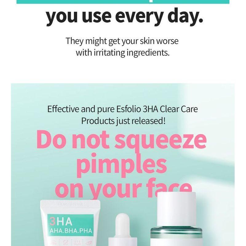 esfolio - 3HA Clear Cleansing Foam