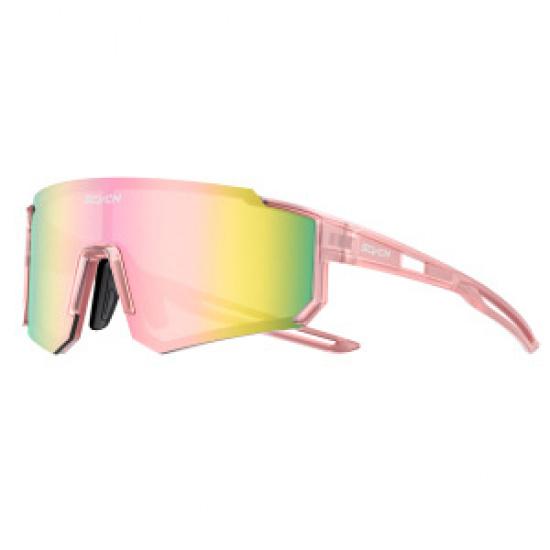 

SCVCN Cycling colorful glasses, professional running eyewear for men and women, outdoor sports mountain windproof protective sunglasses DZ-S1412-B-26Translucent