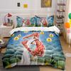 Graceful Aerial Acrobat Design Bedding Duvet Cover Set Duvet Cover Pillowcases  (1*Duvet Cover 2*Pillowcases, Without Duvet Insert)