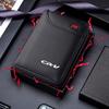 New Leather Car Badge Wallet Credit Card Driver's License Purse For Honda Civic FIT Accord CRV 5th City CRZ CRX Jazz HRV Odyssey LK6 