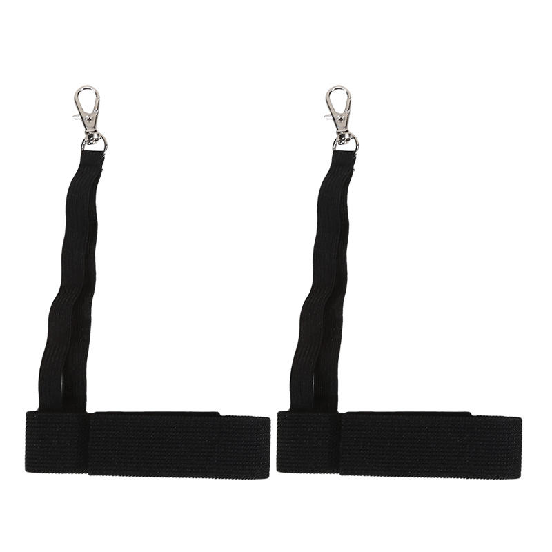 Nylon Wrist Straps Black 10 Inches 2 Pieces Elastic Gloves Accessories For Men Women Winter Sports Skiing Anti Loss Hanging Straps For Gloves Fixing