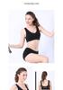 Women's Plus Size Wireless Sports Bra with Breathable Mesh for Yoga and Running