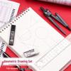 Deli Stationery Geometric Drawing Set: Compass & Ruler for Students