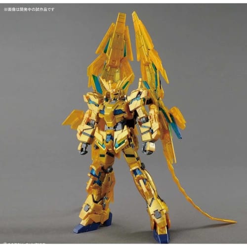 HGUC Mobile Suit Gundam NT Unicorn Gundam Unit 3 Phenex (Unicorn Mode) (Narrative Ver.) Gold Coated 1/144 Scale Pre-Colored Plastic Model
