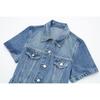 Women's New Fashion Style Dress Denim Shirt