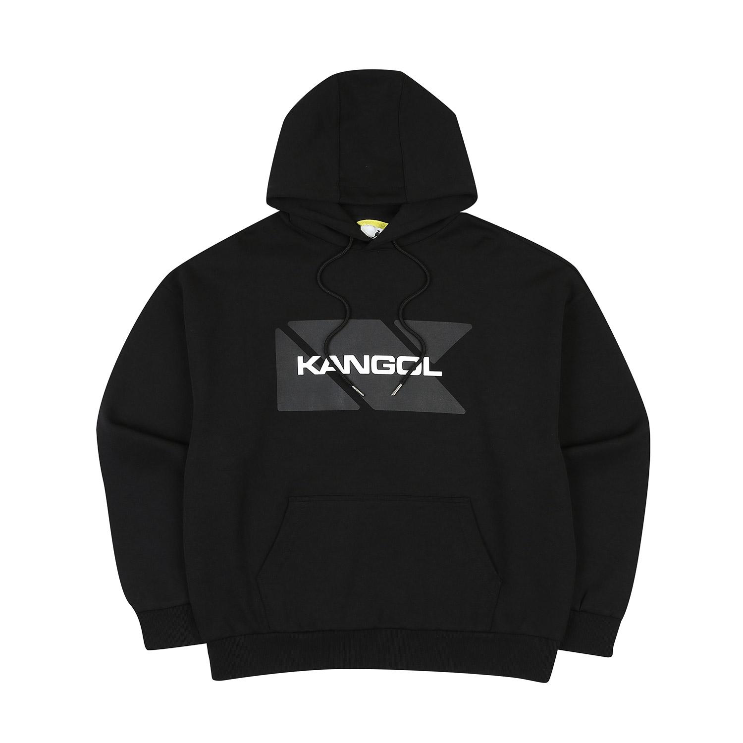 Kangol Crs Basic Hoodie 9003 Black Black/L