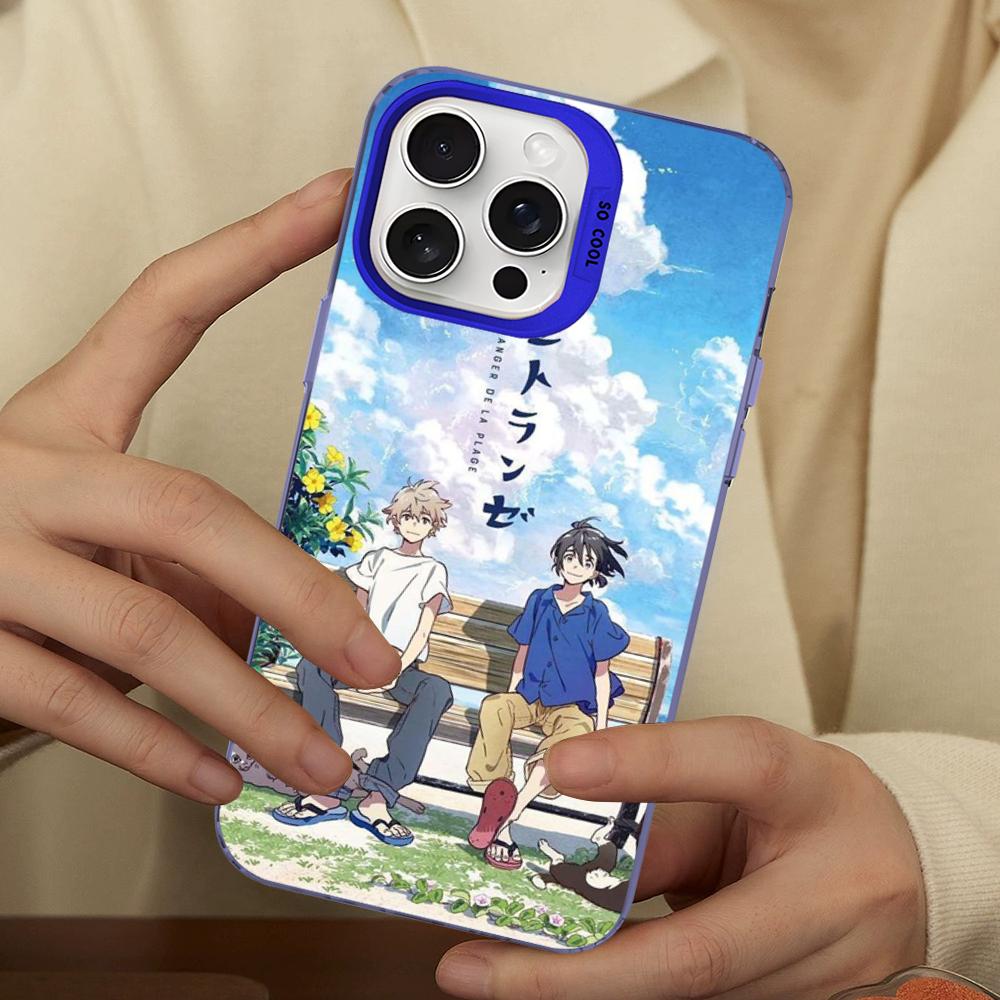 Anime Movie Umibe No Etranger Phone Case For IPhone 16 15 14 13 12 11 Pro Max X XR XSMAX 8 7 Plus Matte Shockproof Back Cover