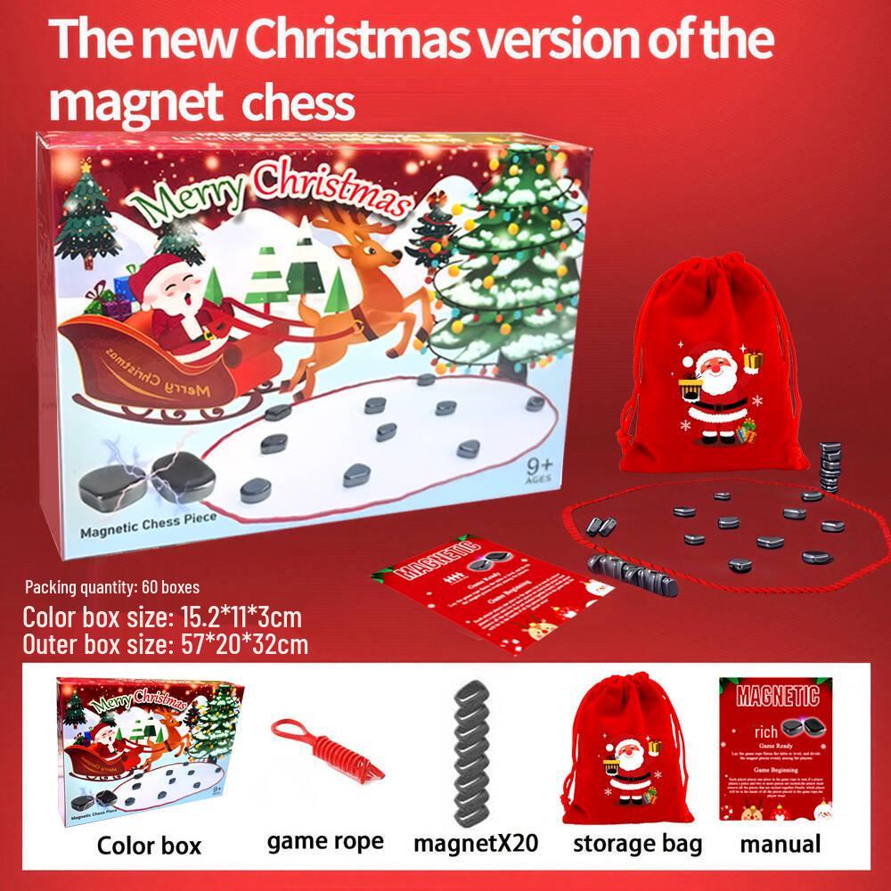 Magnetic Chess Puzzle Game for Kids – Interactive Logic and Strategy Toy