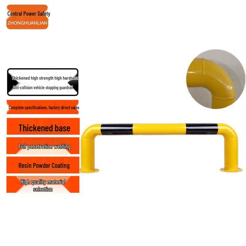 U-Shaped Stainless Steel Parking Barrier