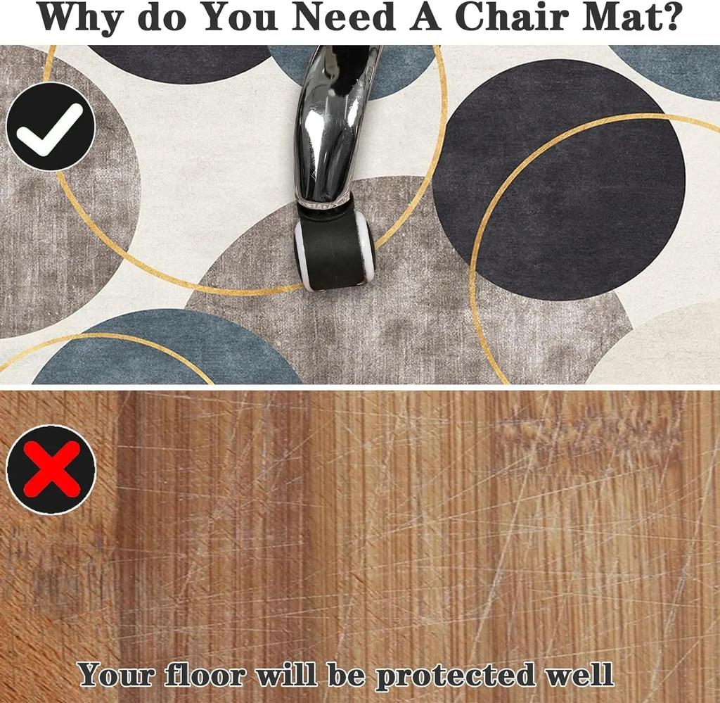 Geometric Style Area Rug Anti-Slip And Durable Bedroom And Study Floor Mat Large Size Living Room Carpet Home Decoration