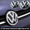 VW Polo Golf 4 5 1 juego Para   VW Pegatina Accesorios ABS Coche Parrilla Frontal Emblema Maletero Trasero Insignia Logo Golf 6 7 7.5 MK6 MK7 MK8 Polo EP1 g6