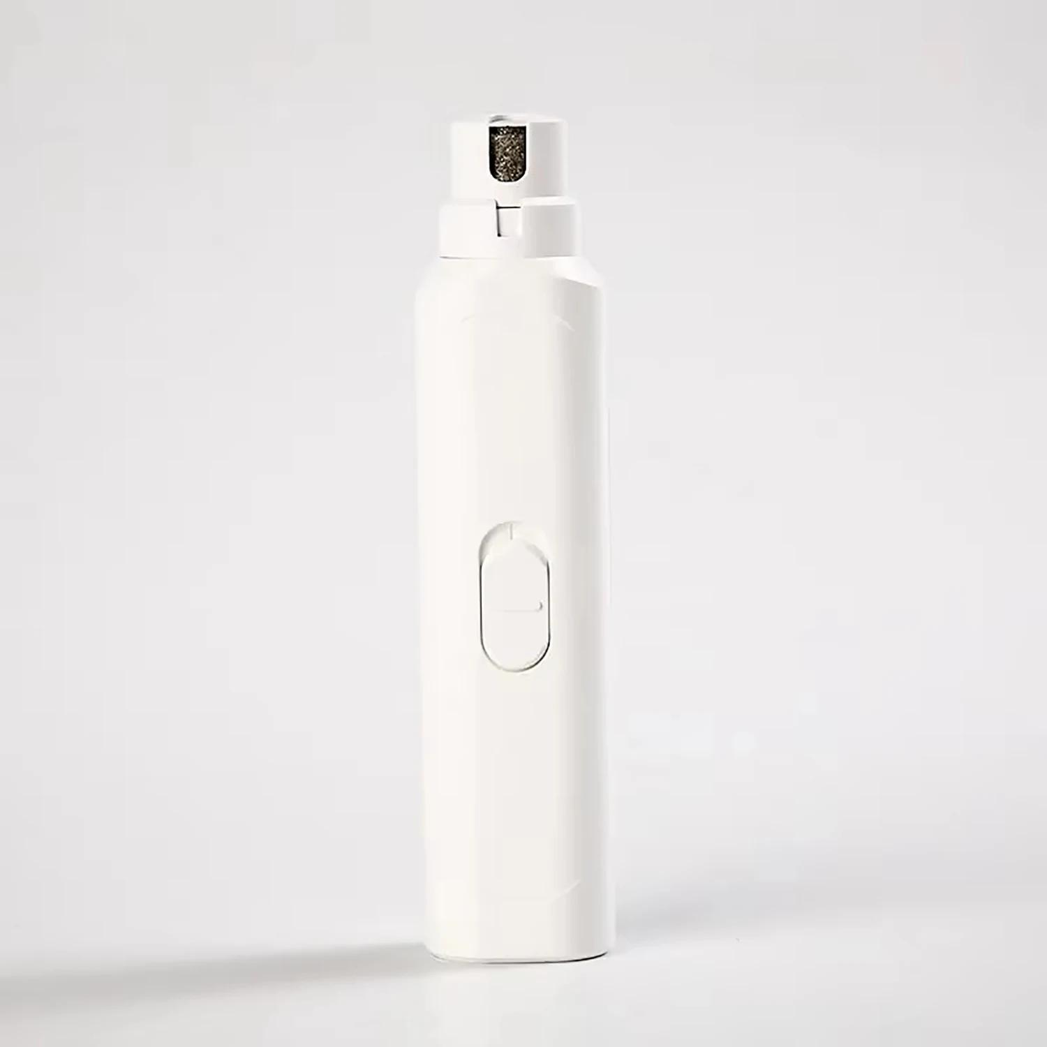 

Dog Nail Clippers Electric Pet Nail Trimmer Battery Operated Pet Claw Grooming Tool Quiet Noise Reduction Avoid Scare Pets белый