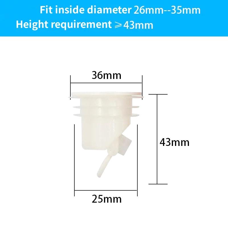 Toilet Sewer Deodorant Floor Drain Core Shower Bath Insect-Proof Seal Anti-Odor Drain Cover Plug For Kitchen Bathroom Accessorie