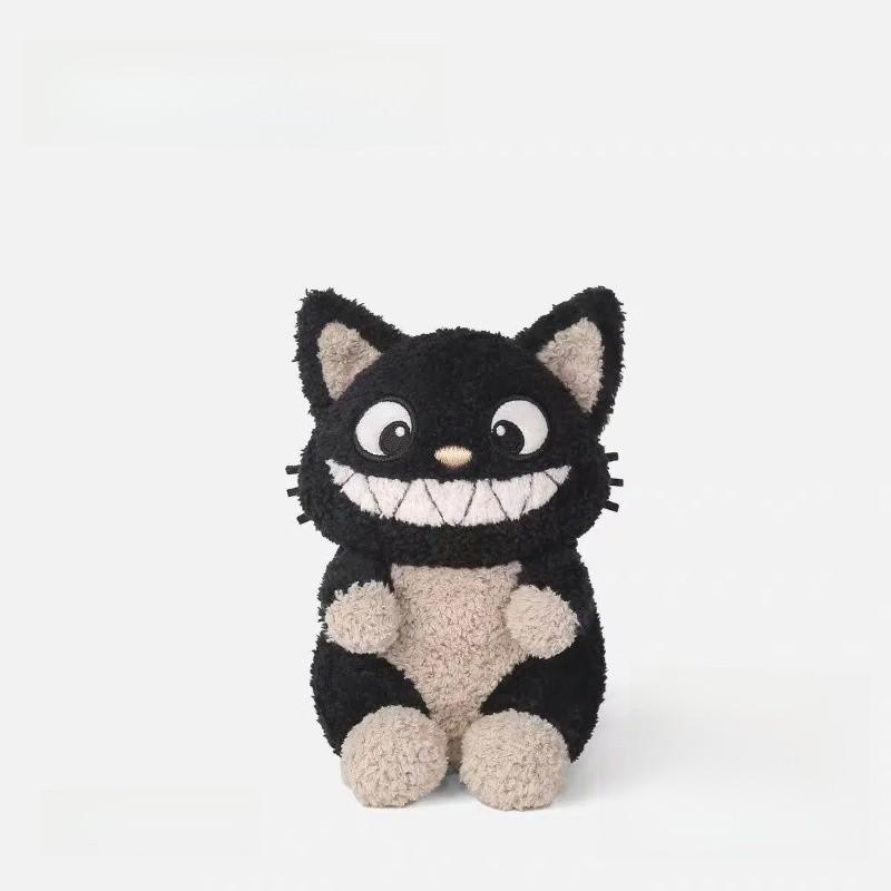 Large Face Cat Plush Toy With Pp Cotton Filling For Kids Gift And Arcade Redemption