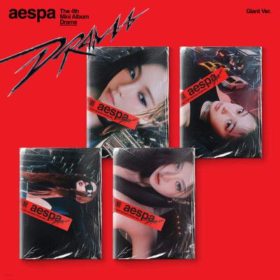 Aespa - 4th Mini Album: Drama [Giant Ver.] [1 Out of 4 Versions Sent Randomly]