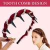 3PCS New Trendy Pearl Headbands Non-slip Wavy Head Hoop Combing Hairbands Headwear Hair Accessories Hair Accessories Gifts